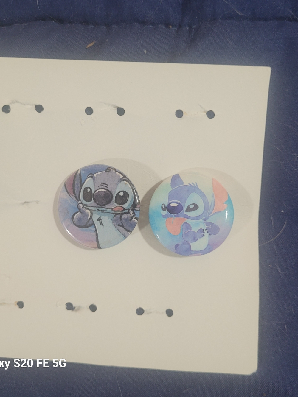 Cartoon Stitch Pin Set- Pack of 2